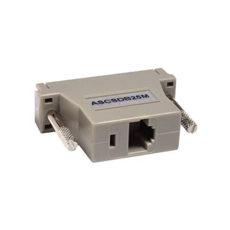Raritan Rj-45(F) To Db25(M) Serial Adapter For A Femal Db25 Serial Port ASCSDB25M